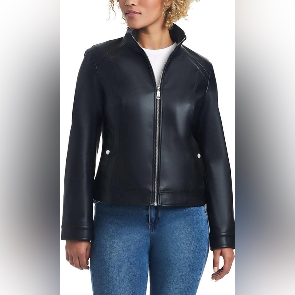 Vince Camuto Faux Leather Jacket